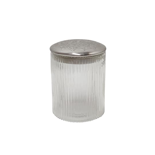 Glass Jar with Etched Lid by Ashland®